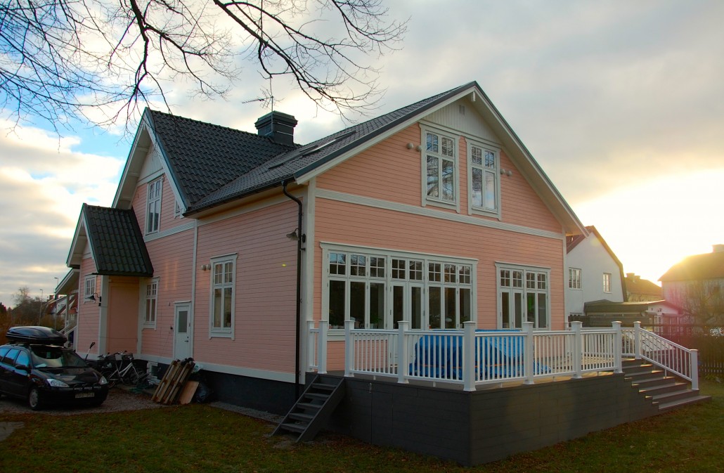 Tillbyggnad på äldre hus Bild på tillbyggnad på äldre hus