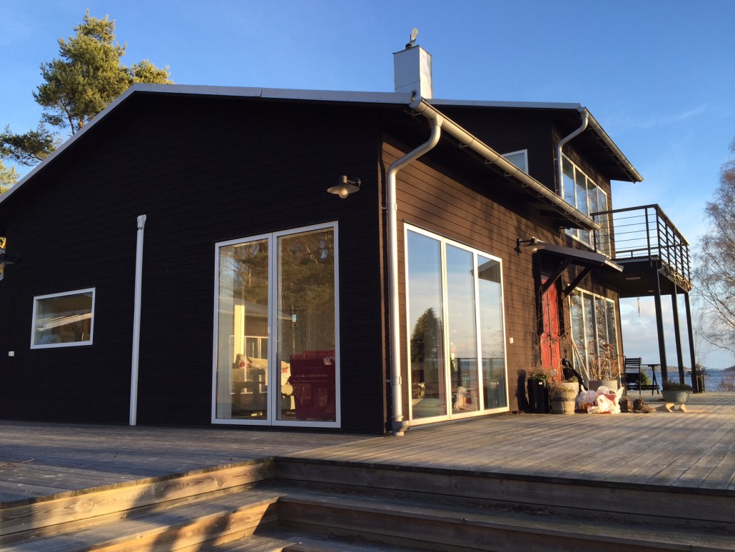 Michael Nyqvists sommarhus Bild på Michael Nyqvists hus