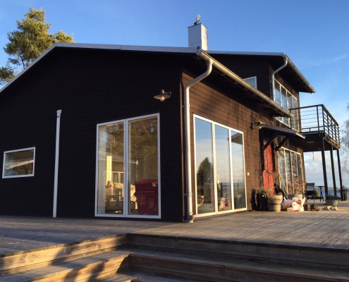 Michael Nyqvists sommarhus Bild på Michael Nyqvists hus